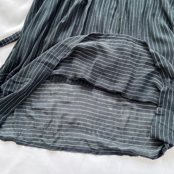 Faithfull The Brand X Revolve Mali Capsule Multi-way Striped Tie Sleeve Dress 6 - Picture 5 of 9